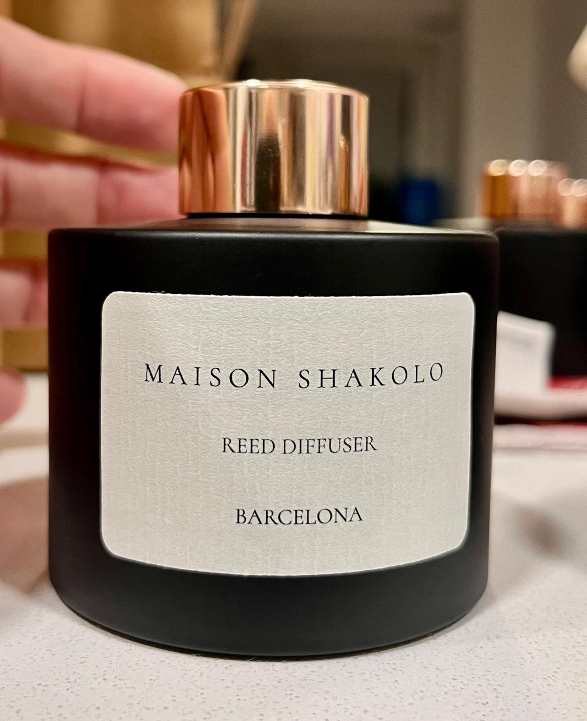 Difusor de varillas Maison Shakolo hecho a mano en Barcelona
